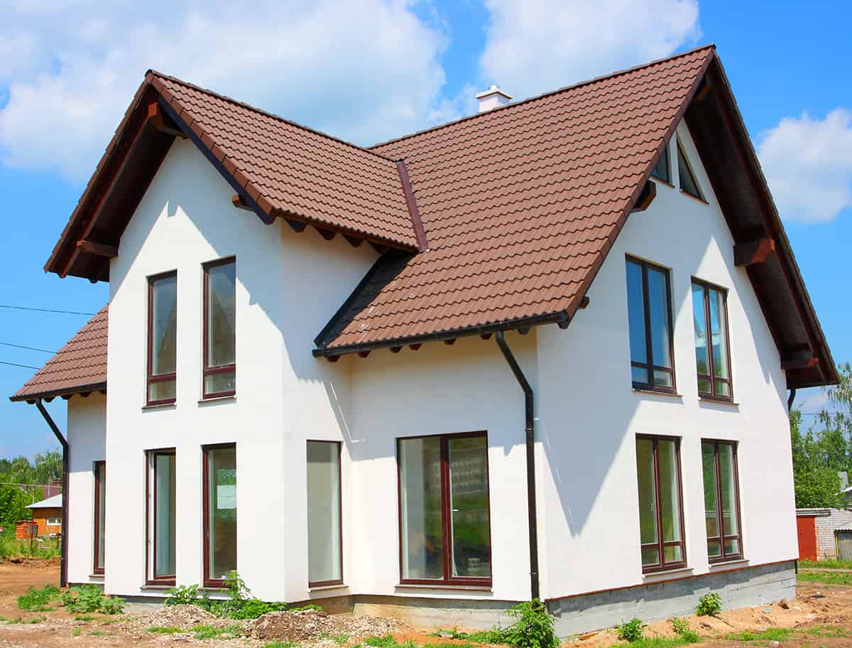 White and Brown Roof