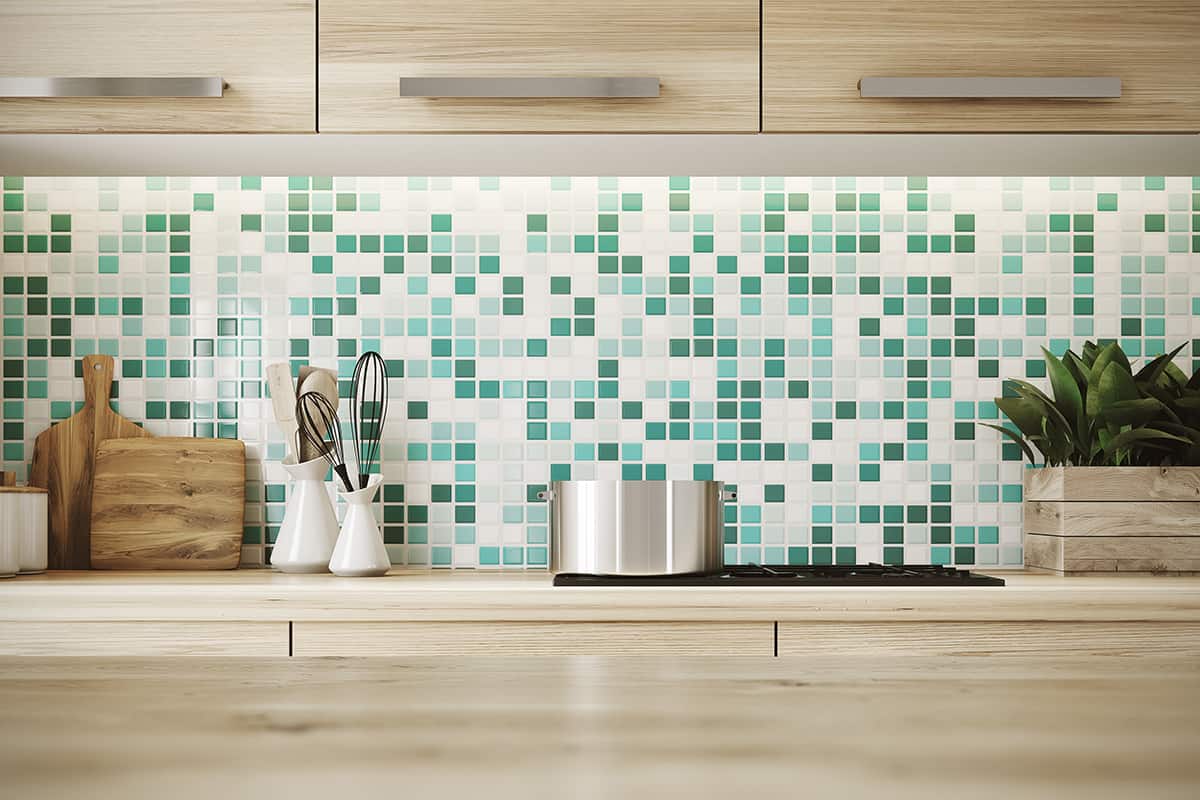 A Blend of Colorful Tiles