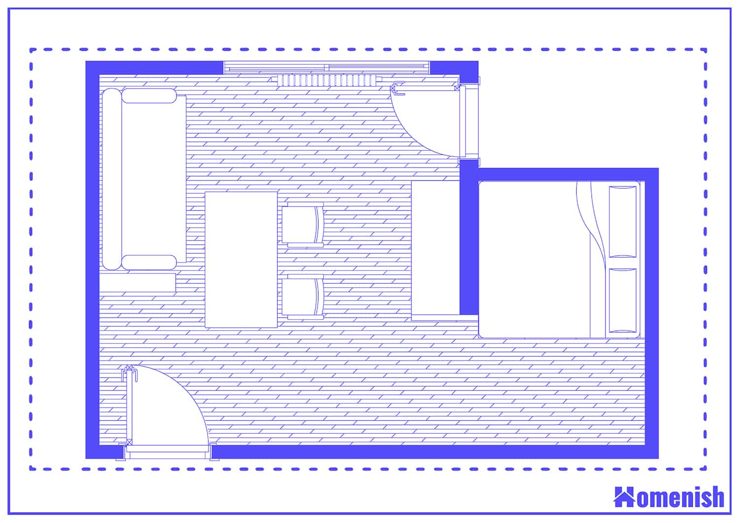 Apartment Living Room Layout Floor Plan