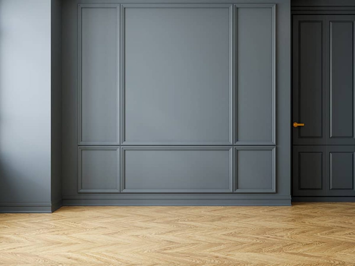 Wood Floor Goes With Gray Walls, What Color Hardwood Floor With Gray Walls