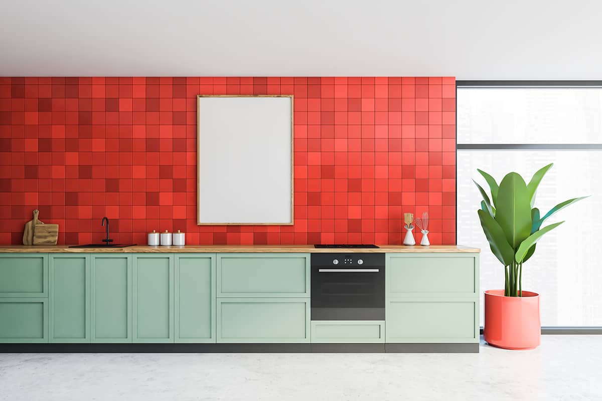 Colorful Backsplash