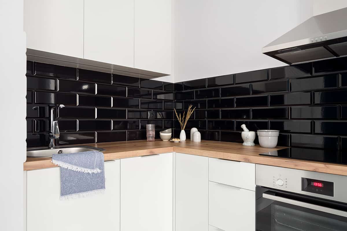 Dark Backsplash