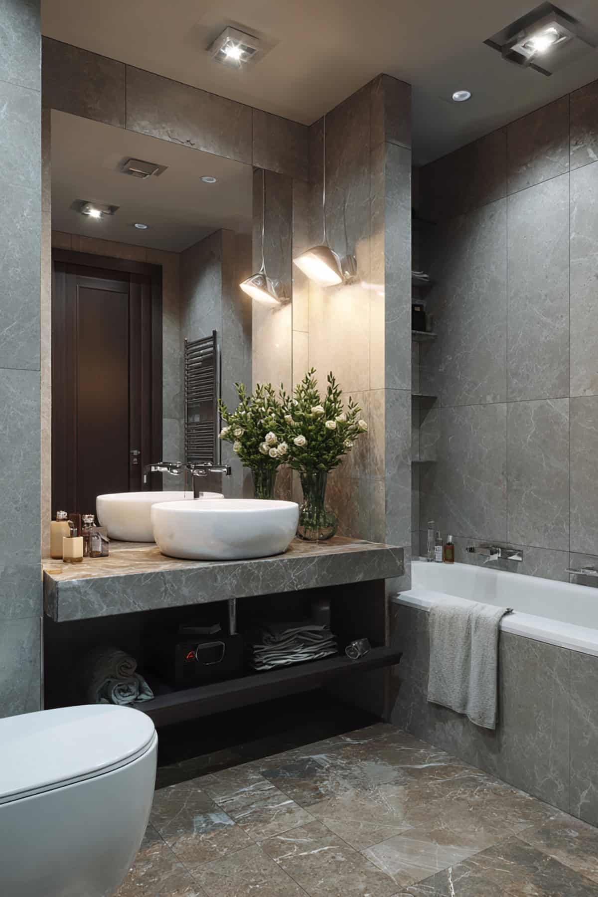 Gray Paint Colors For the Bathroom