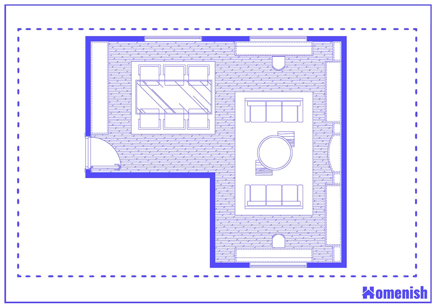 Lounge Diner Layout