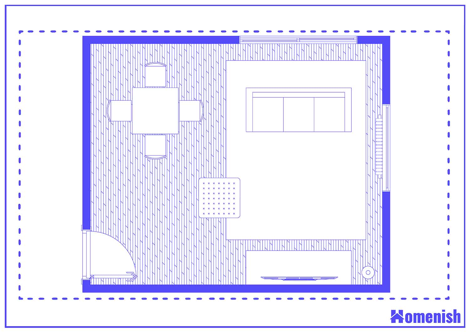 Open Plan Lounge Diner Floor Plan