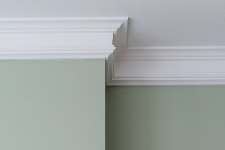 Should Crown Molding Be The Same Color As The Walls 768x512 