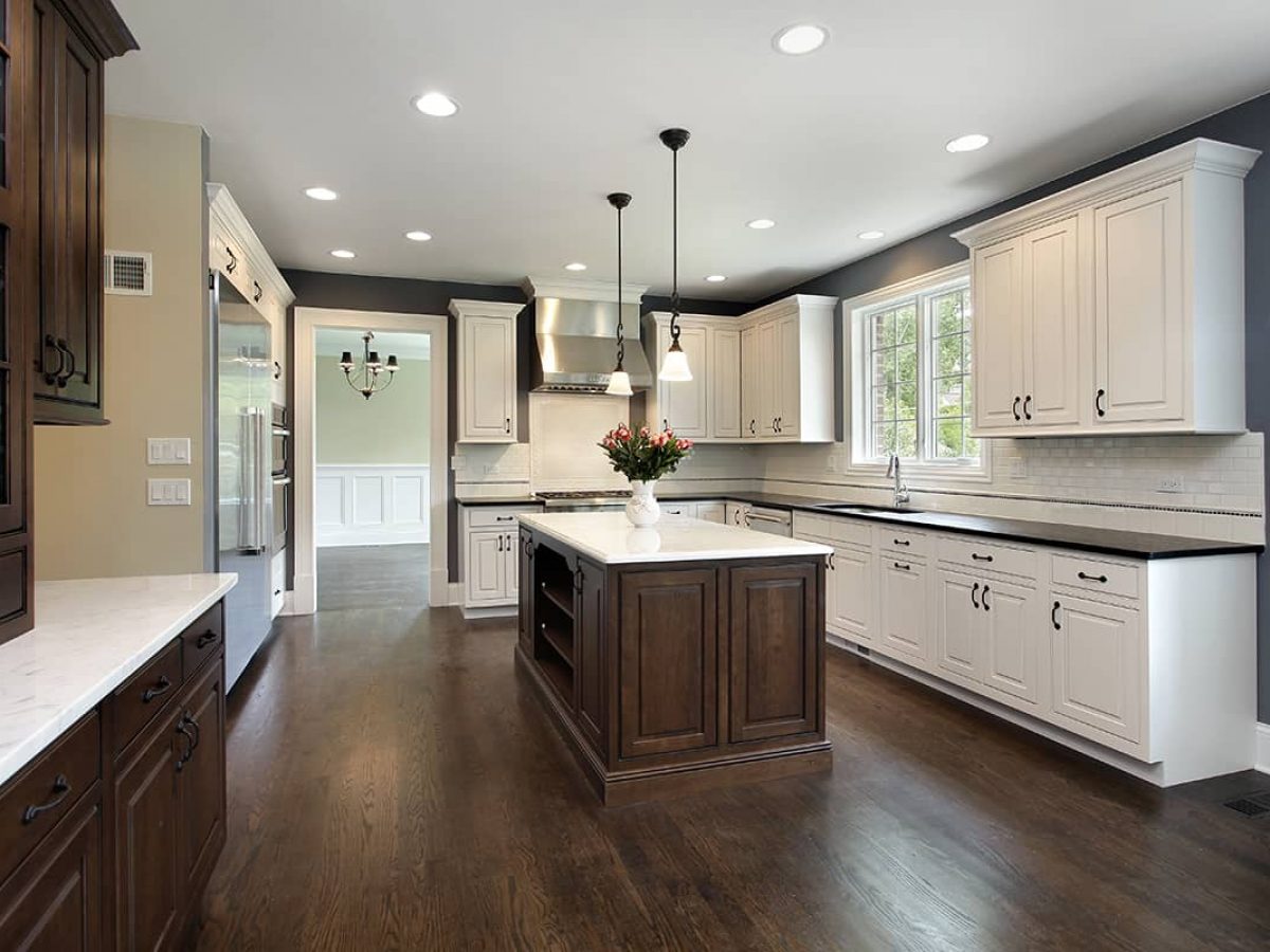 Should Wood Floors Be Lighter Or Darker, How To Coordinate Cabinets Countertops And Flooring