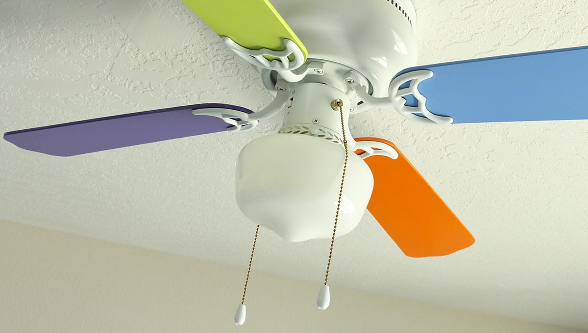 Colorful Ceiling Fans