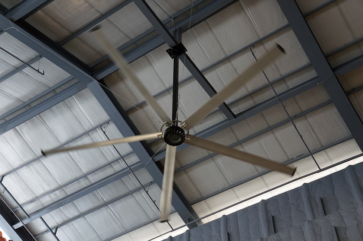 Industrial ceiling fans