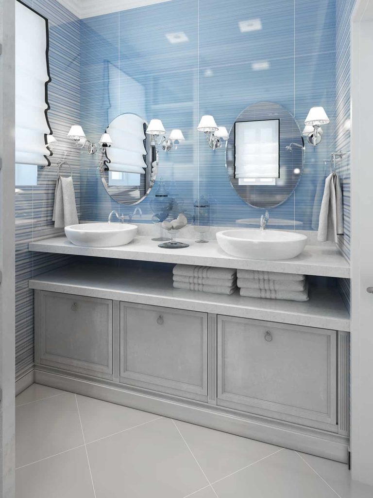 What Wall Color Goes with Gray Bathroom (12 Excellent Options