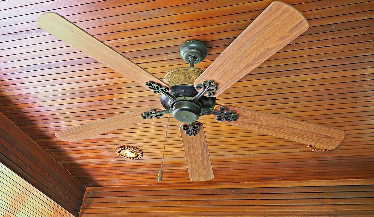 Traditional ceiling fans