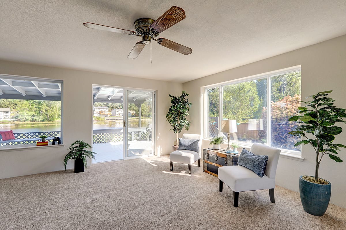 White Walls and Beige Carpet