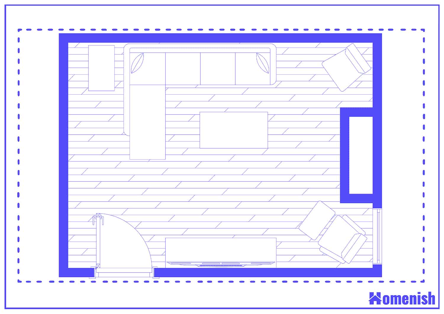 Basement Living Room Layout Floor Plan