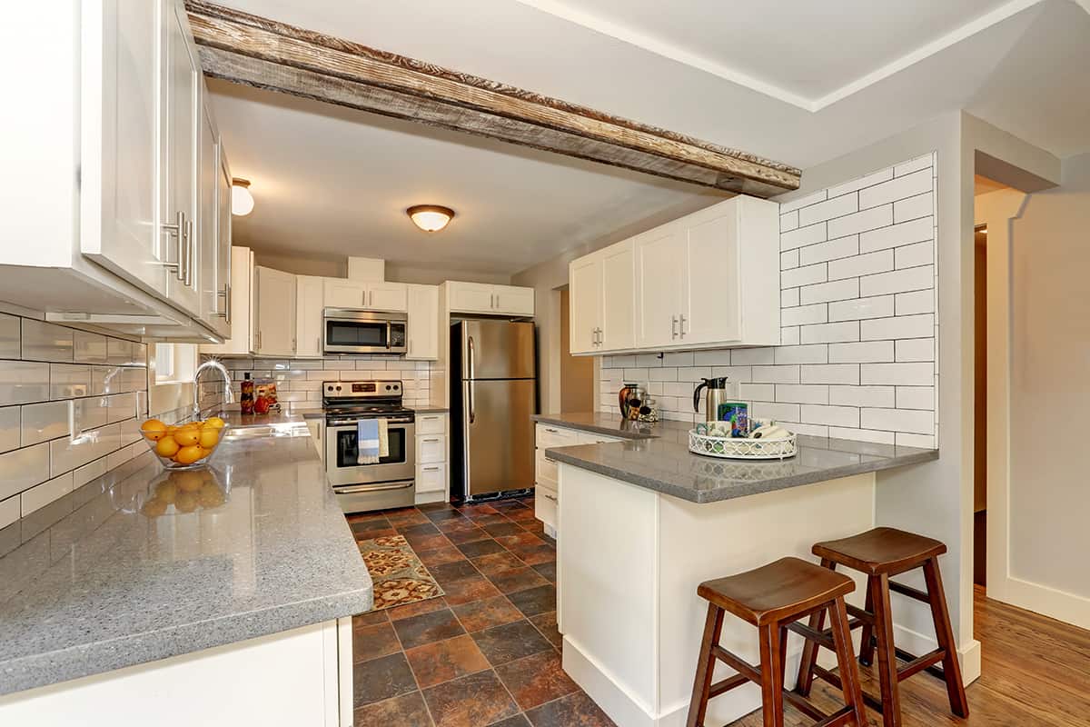 Country Cottage Kitchen Layout