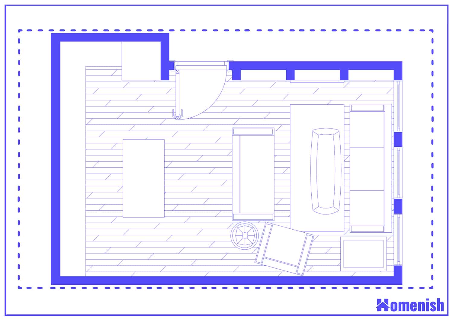 Glamorous Living Room Layout Floor Plan