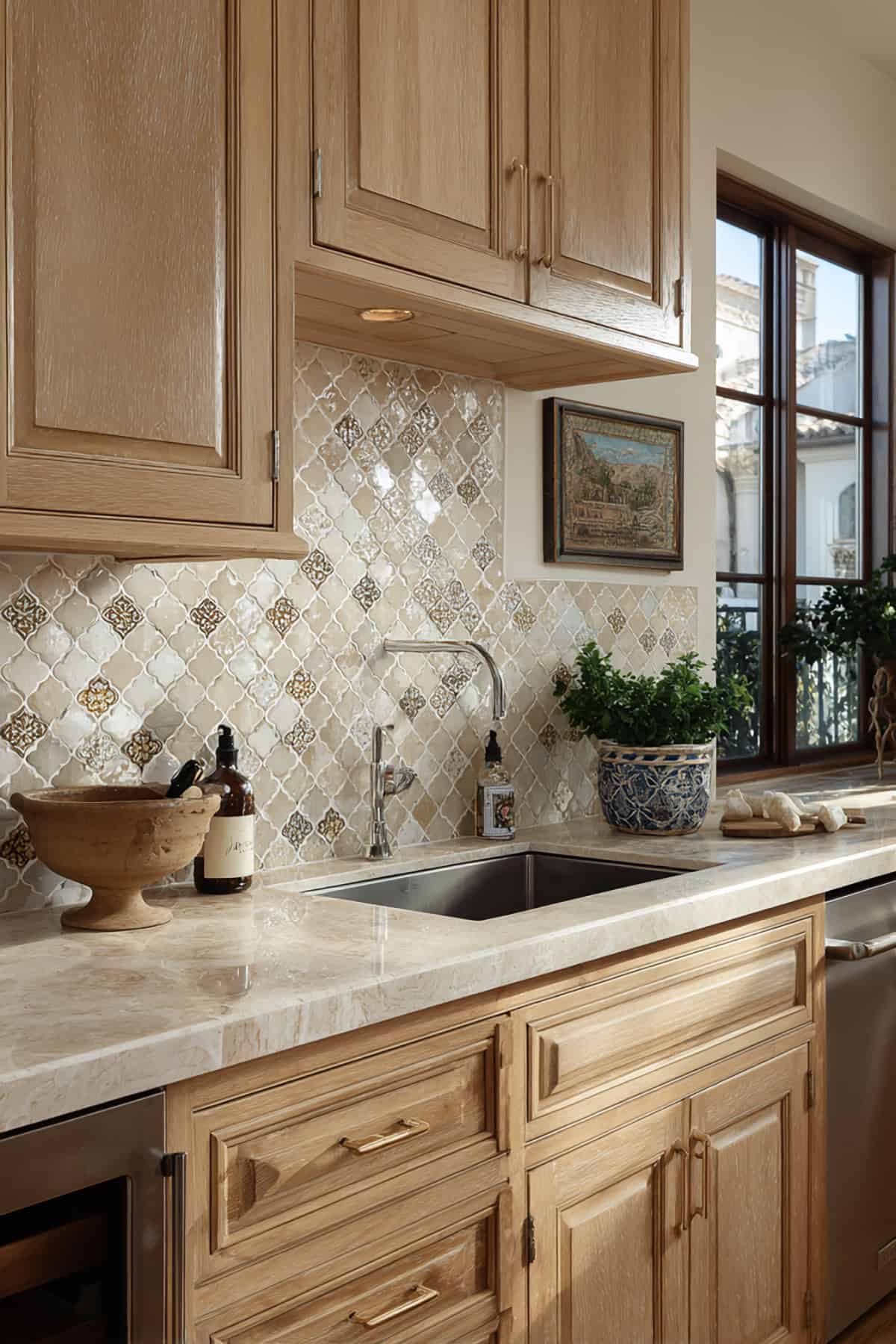 Ivory Moroccan Tiles