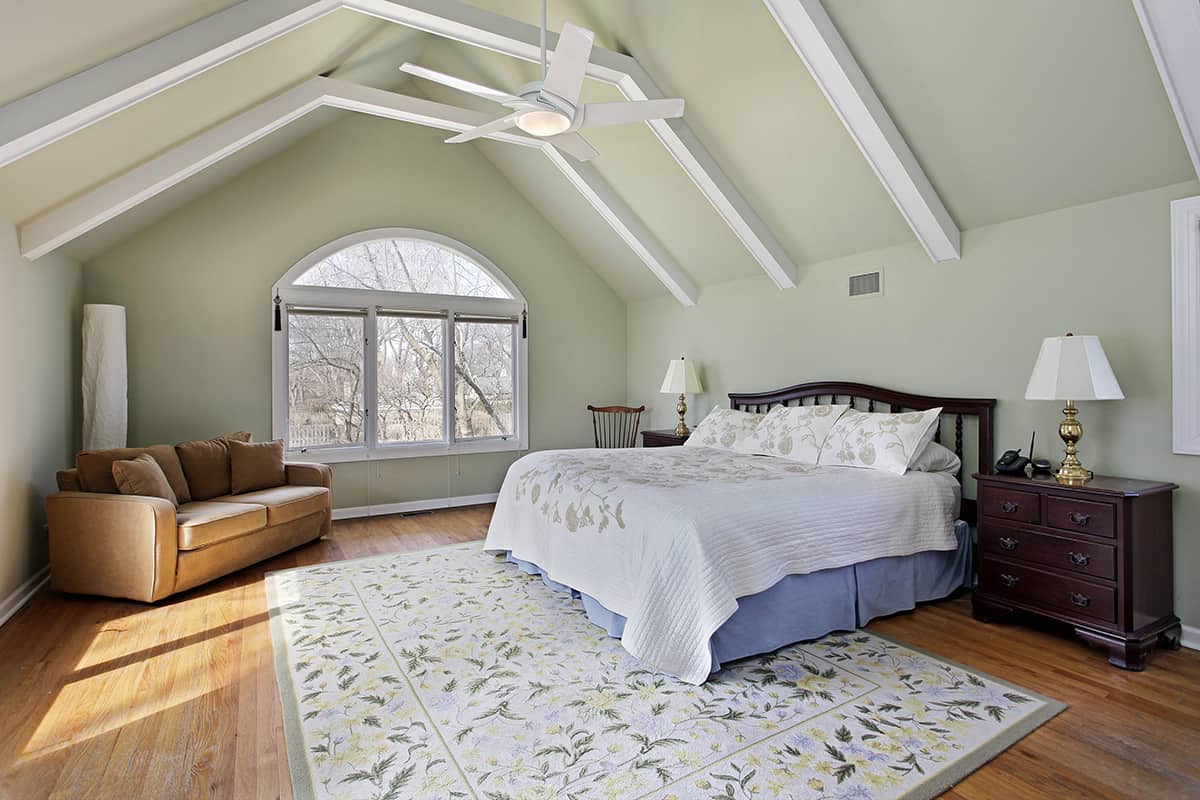 Large Attic Bedroom Layout