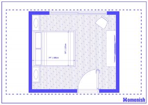 12 by 10 Feet Bedroom Layout Ideas For Inspirations - Homenish