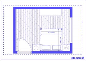 12 by 10 Feet Bedroom Layout Ideas For Inspirations - Homenish