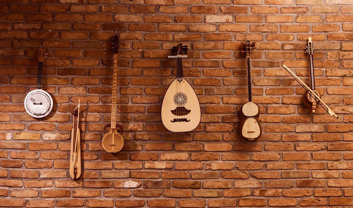 Musical Instrument Display