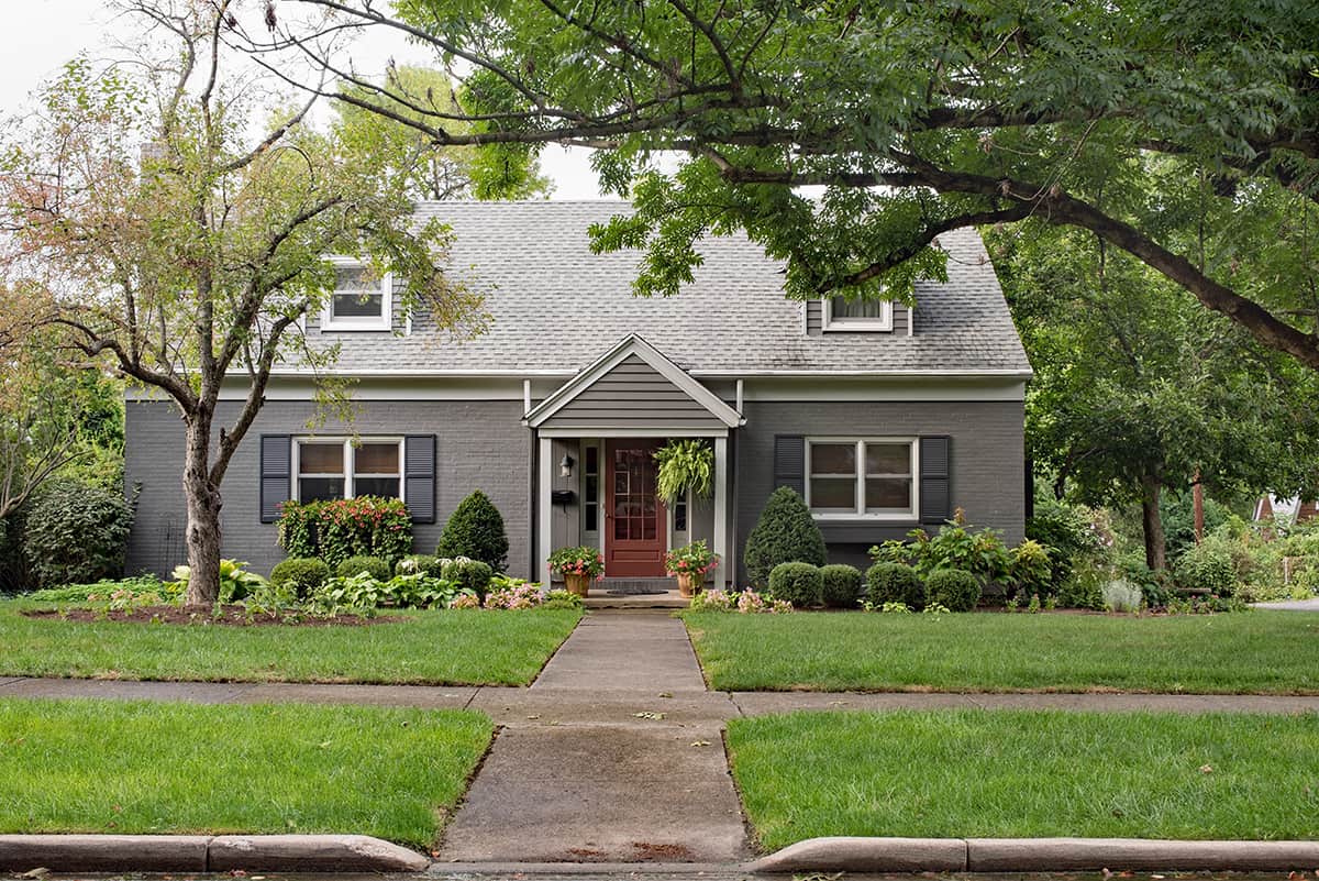 Paint Your Brick Exterior Grey