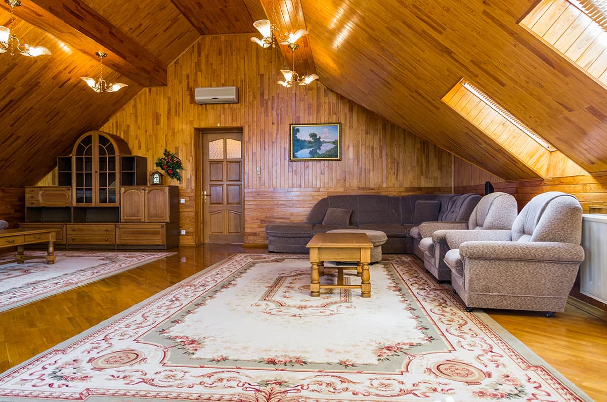 Pitched Roof Living Room