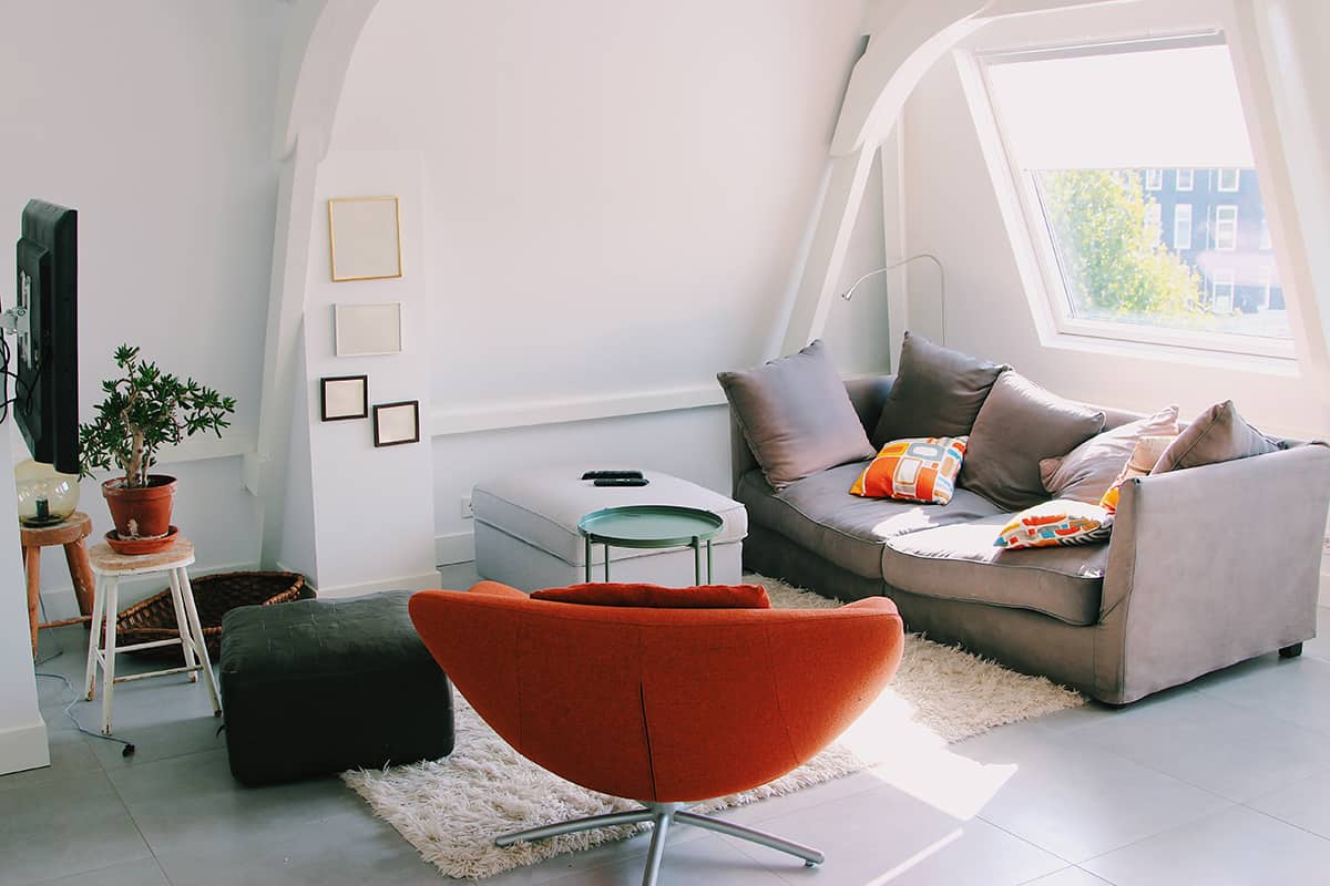 Small Attic Living Room