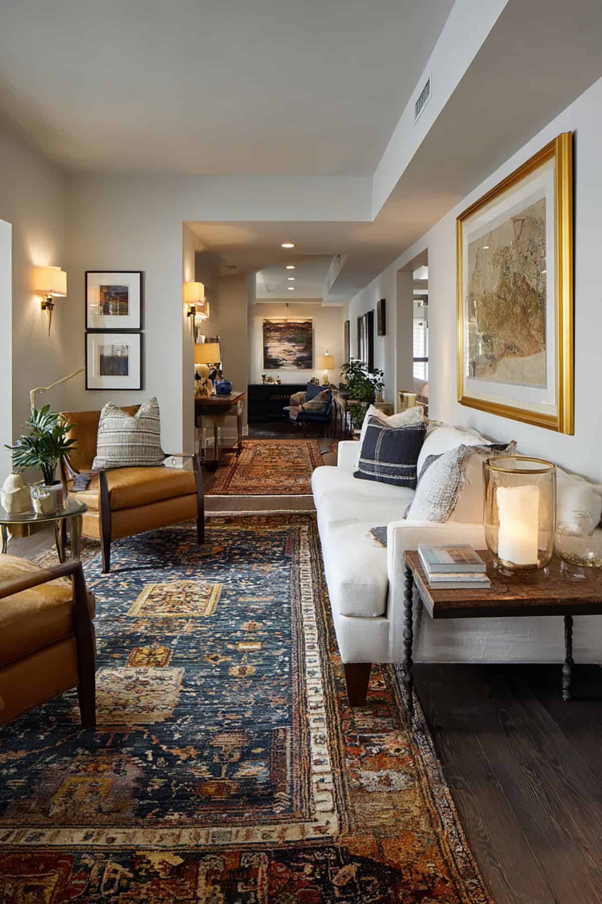 Split Level Rug Composition