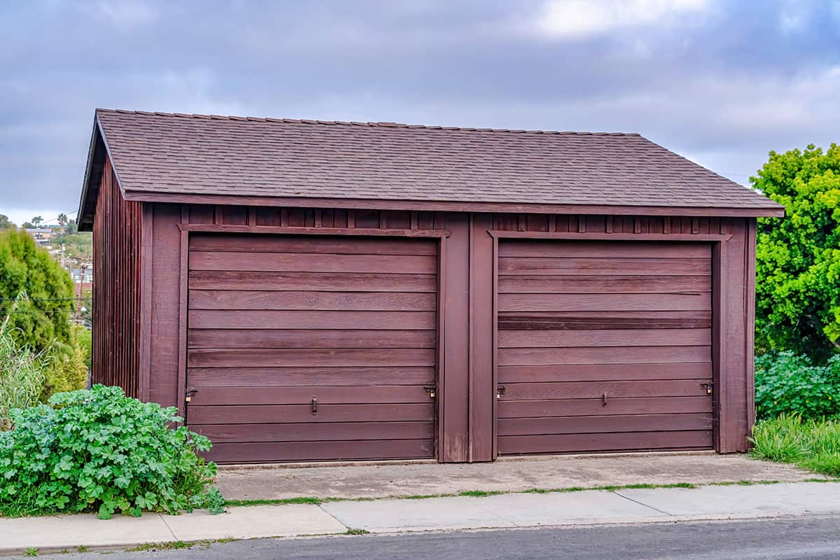 Wooden Garage