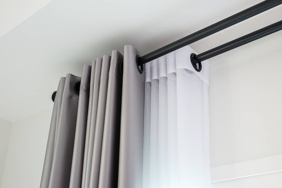 Double Curtain Pole