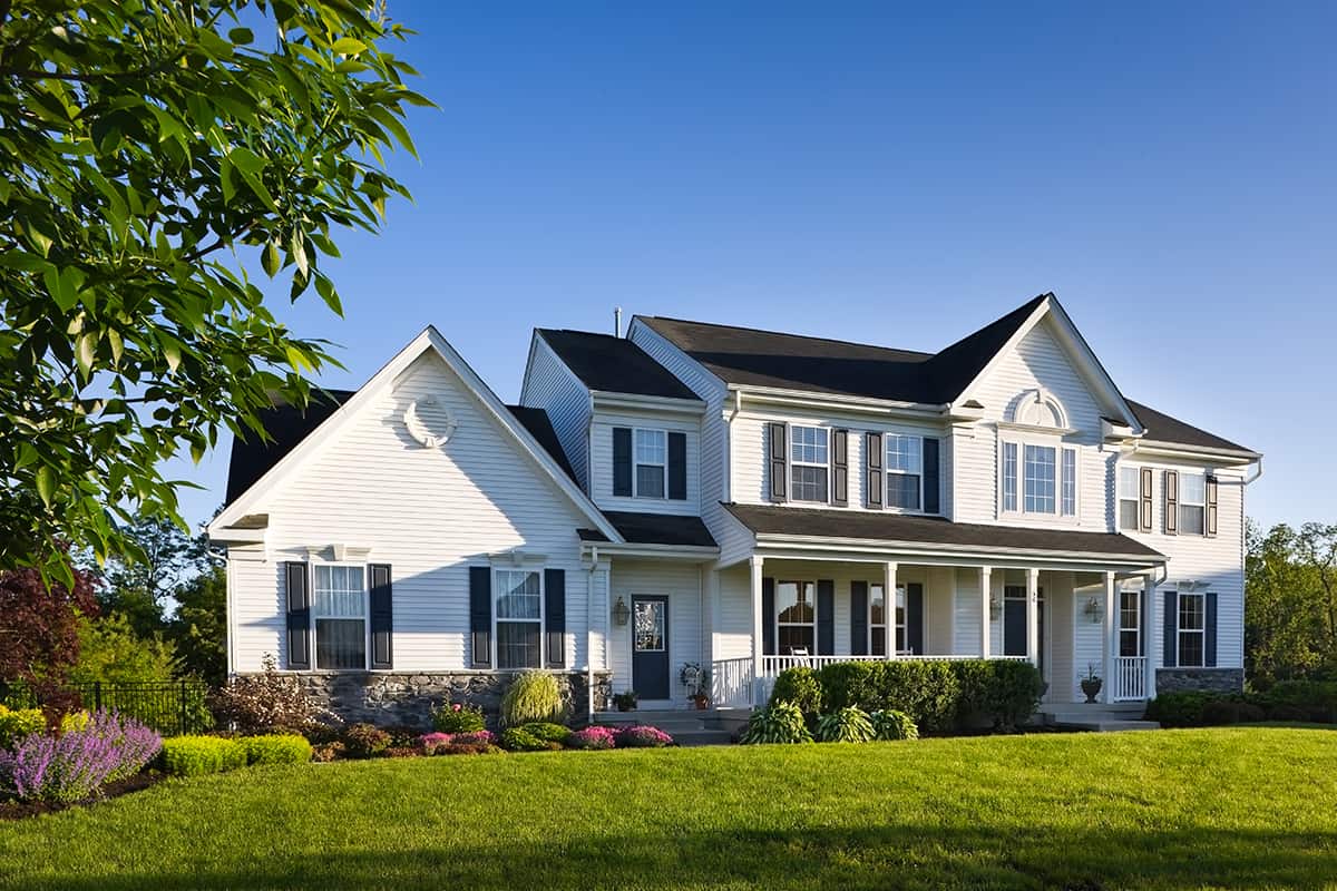 Enhance the Windows with Black Shutters