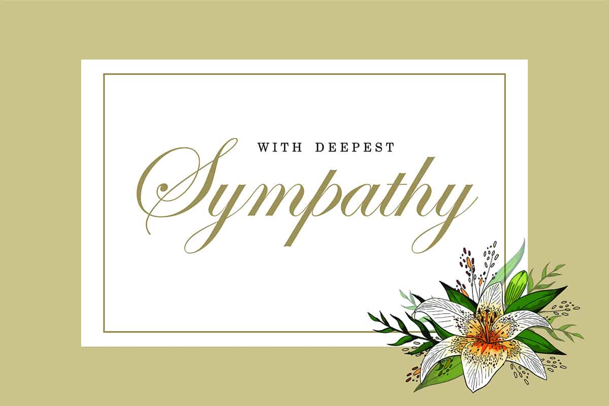 Sympathy Cards