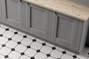What Color Cabinets Go with White Tile Floor: 8 ideas for Long-Lasting Appeal