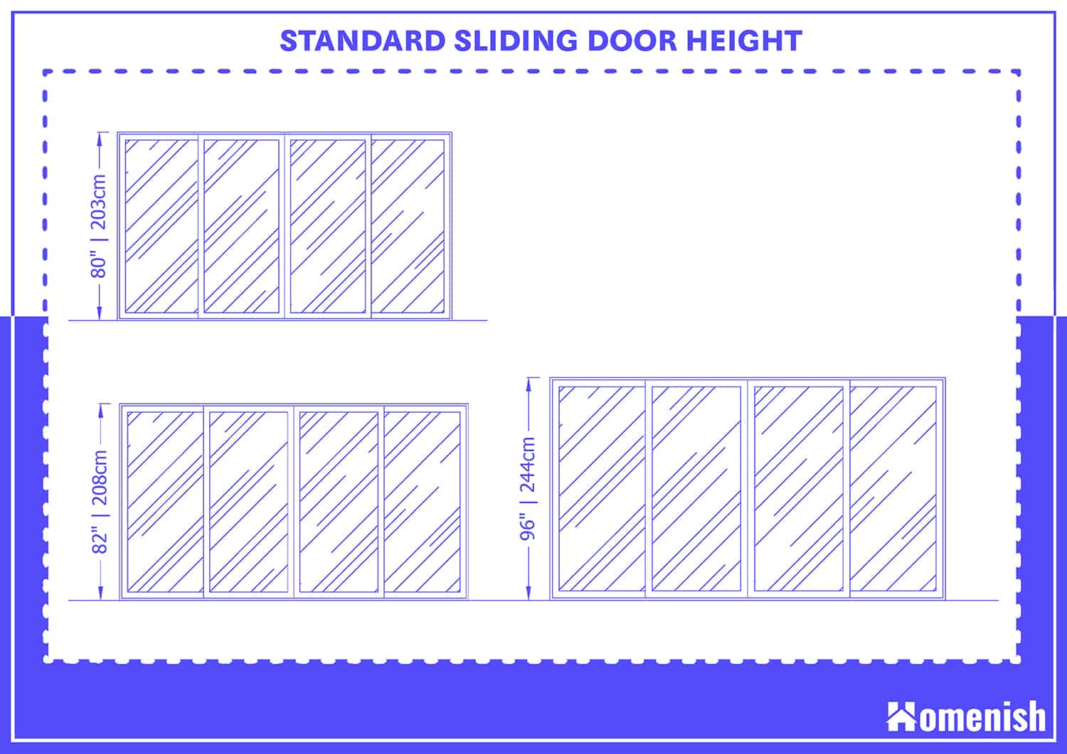 Standard Sliding Door Height