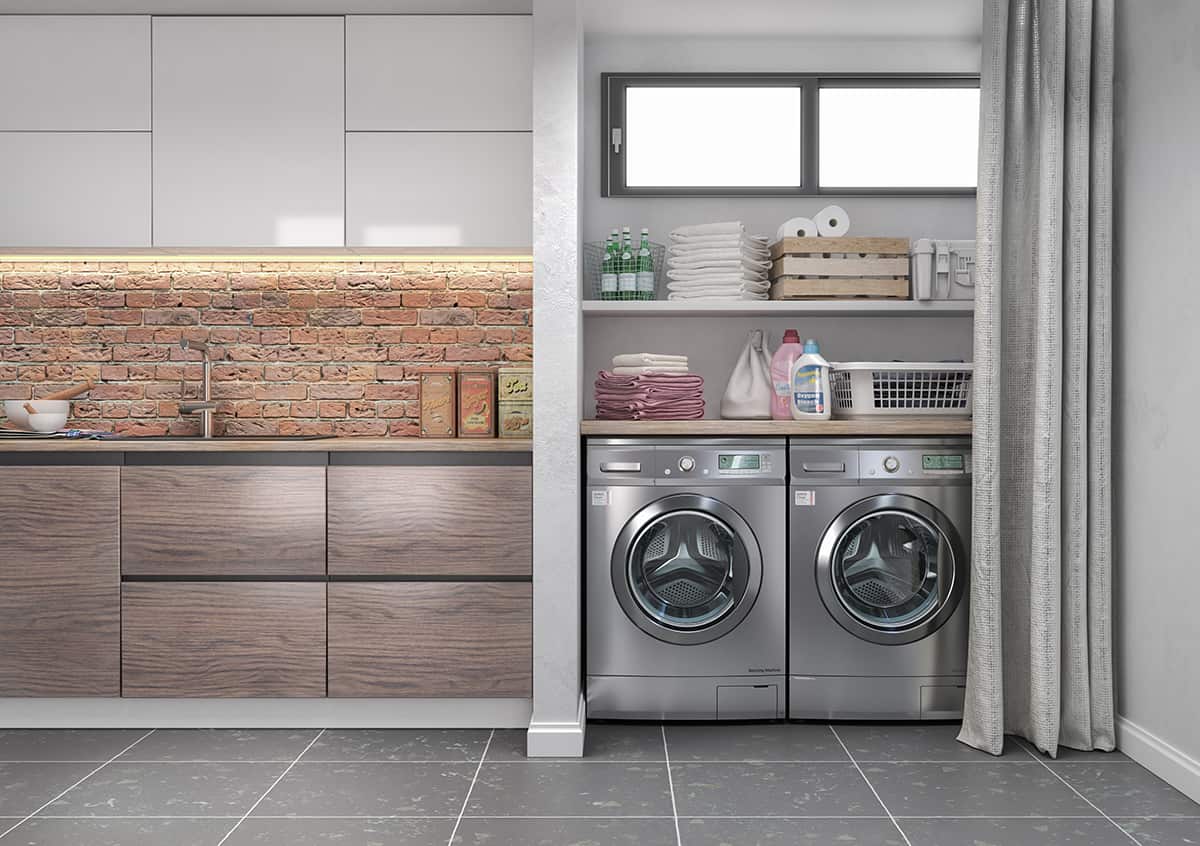 Hidden Laundry Room Layout