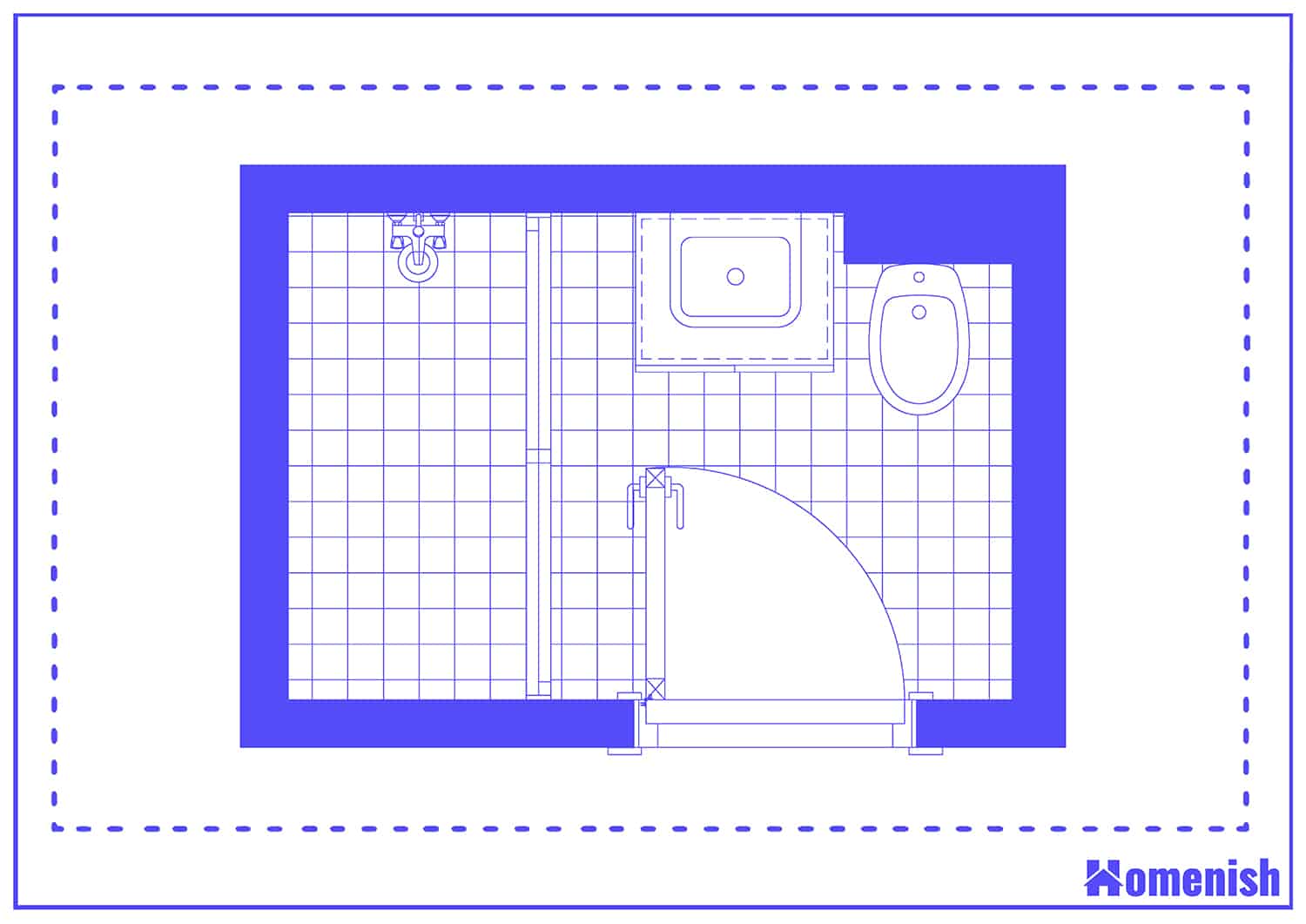 Hidden Laundry Space Floor Plan