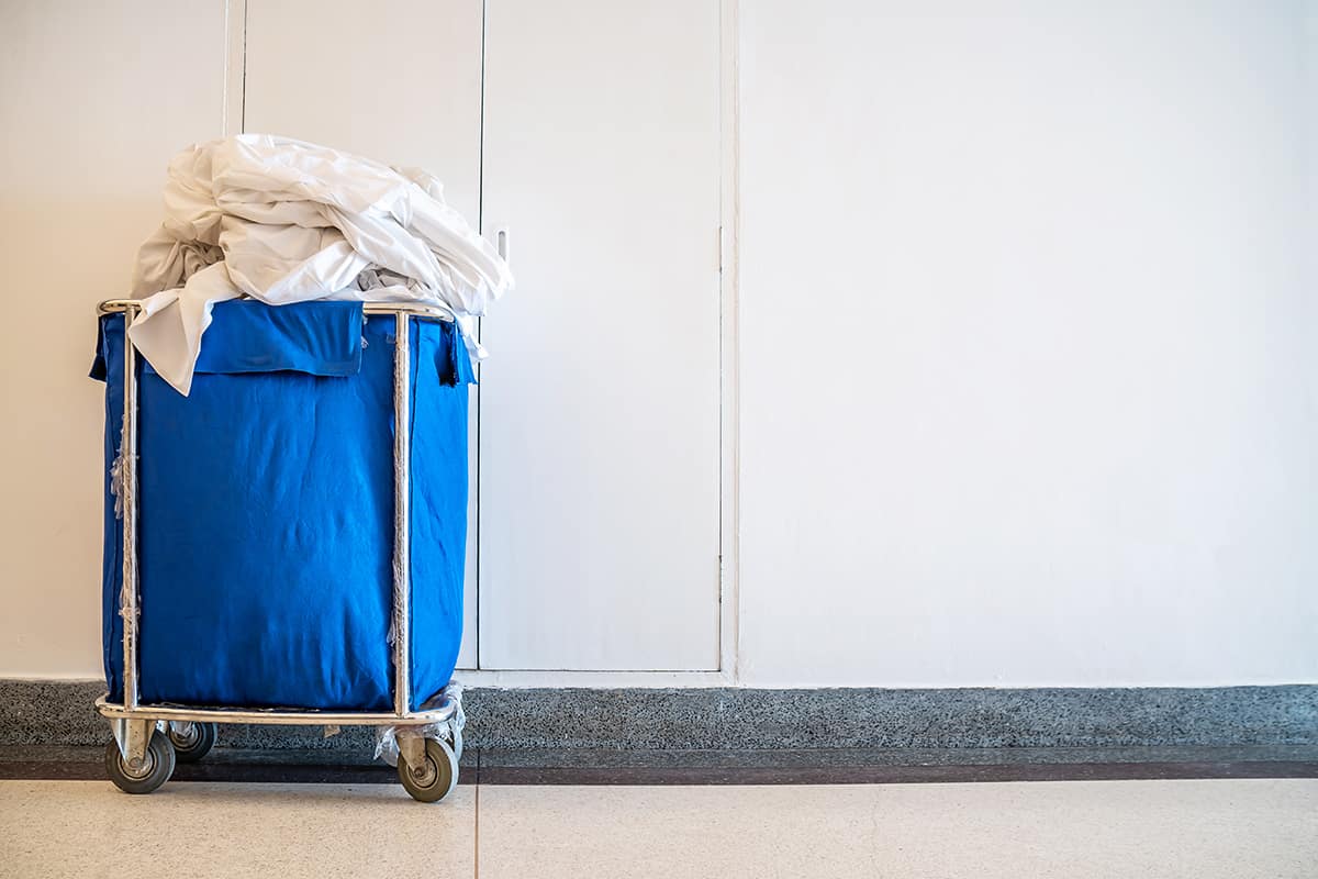 Laundry trolley