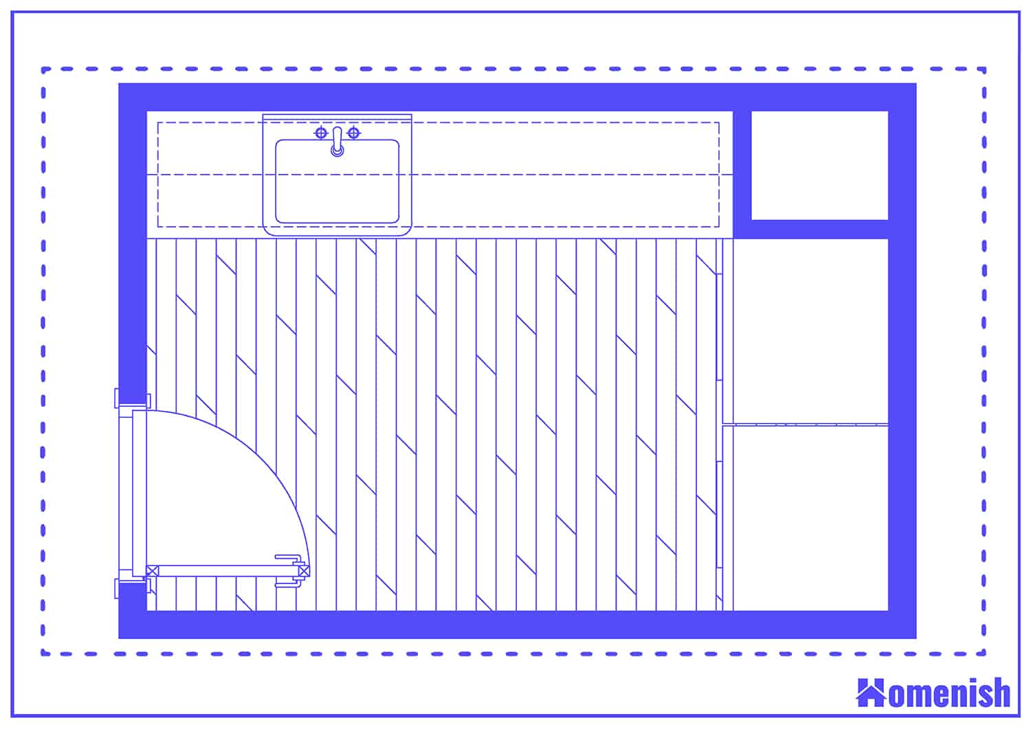 Organized Laundry Room Layout