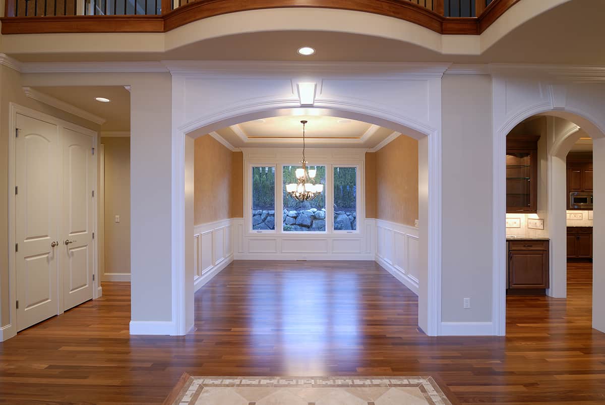 Teak brown floors