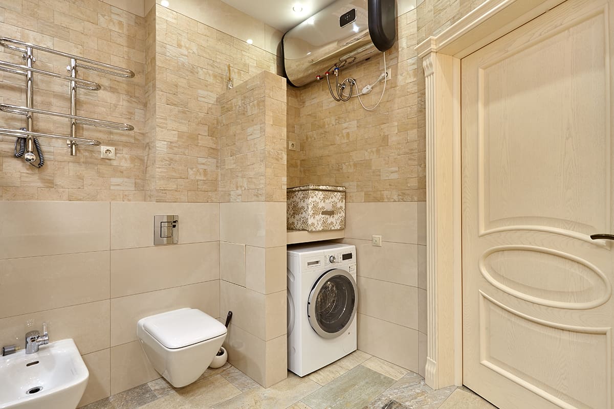 Washroom and Laundry Room Combo