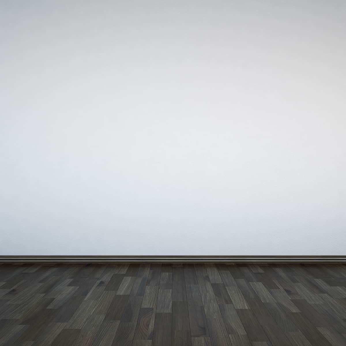 White Wall with Dark Gray Floor