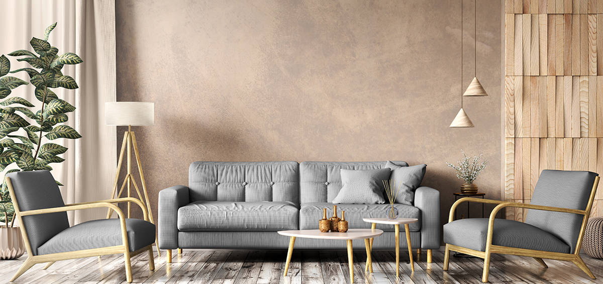 Beige gray furniture