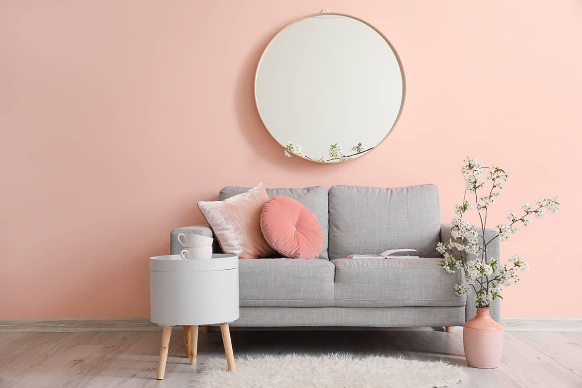 Blush pink Pewter