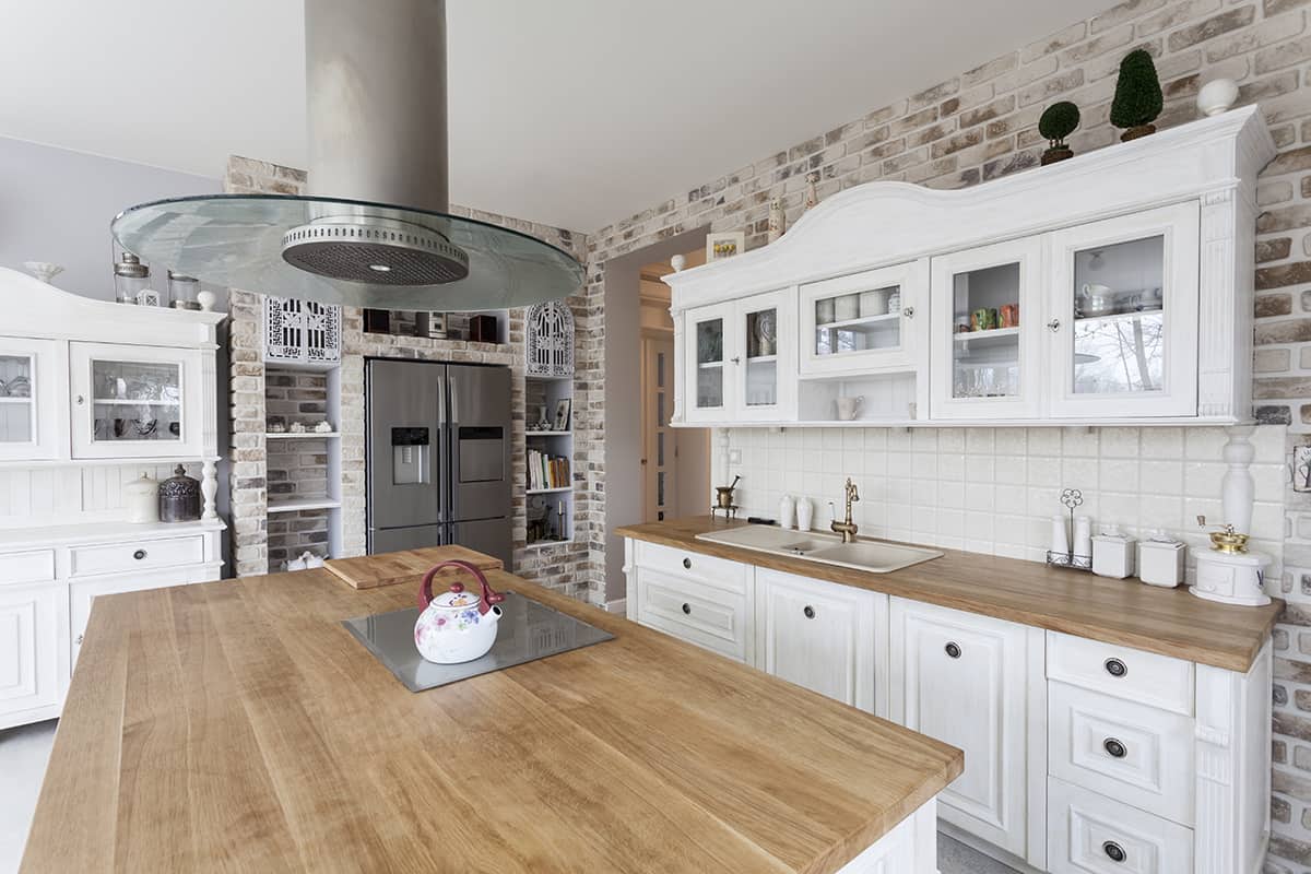 Color Cabinets Go with Brown Countertops