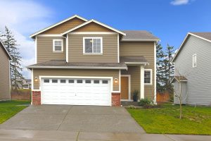 10 Garage Door Colors for a Brown House