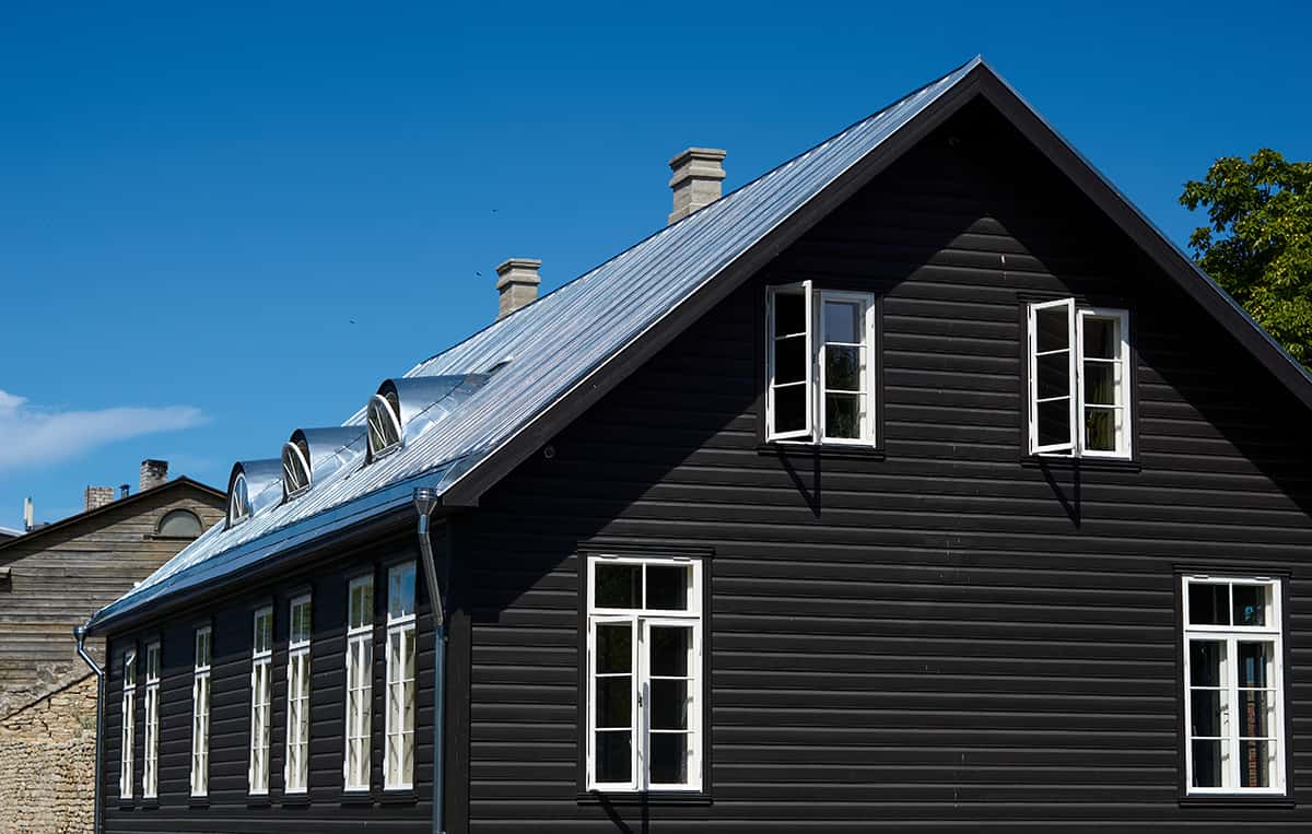 Black White Roof