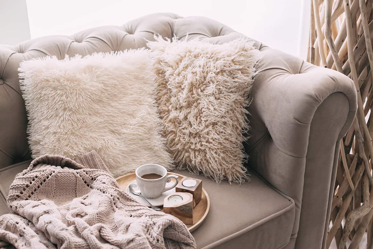 Create a Comfy Vibe with Soft Pillows