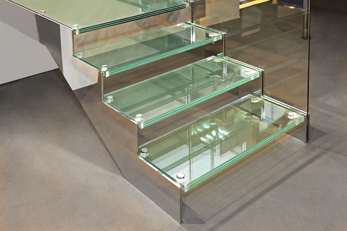 Glass Stair Treads