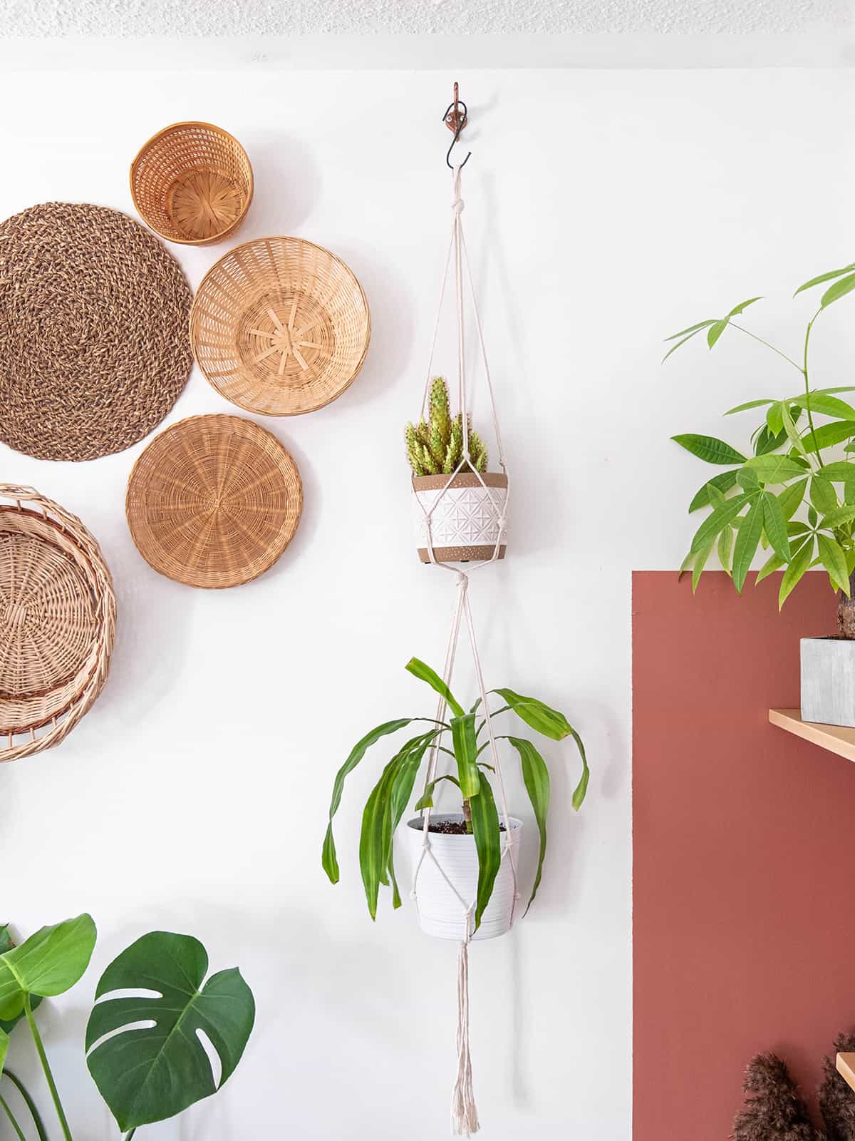 Go Rustic with Hanging Plates and Planters