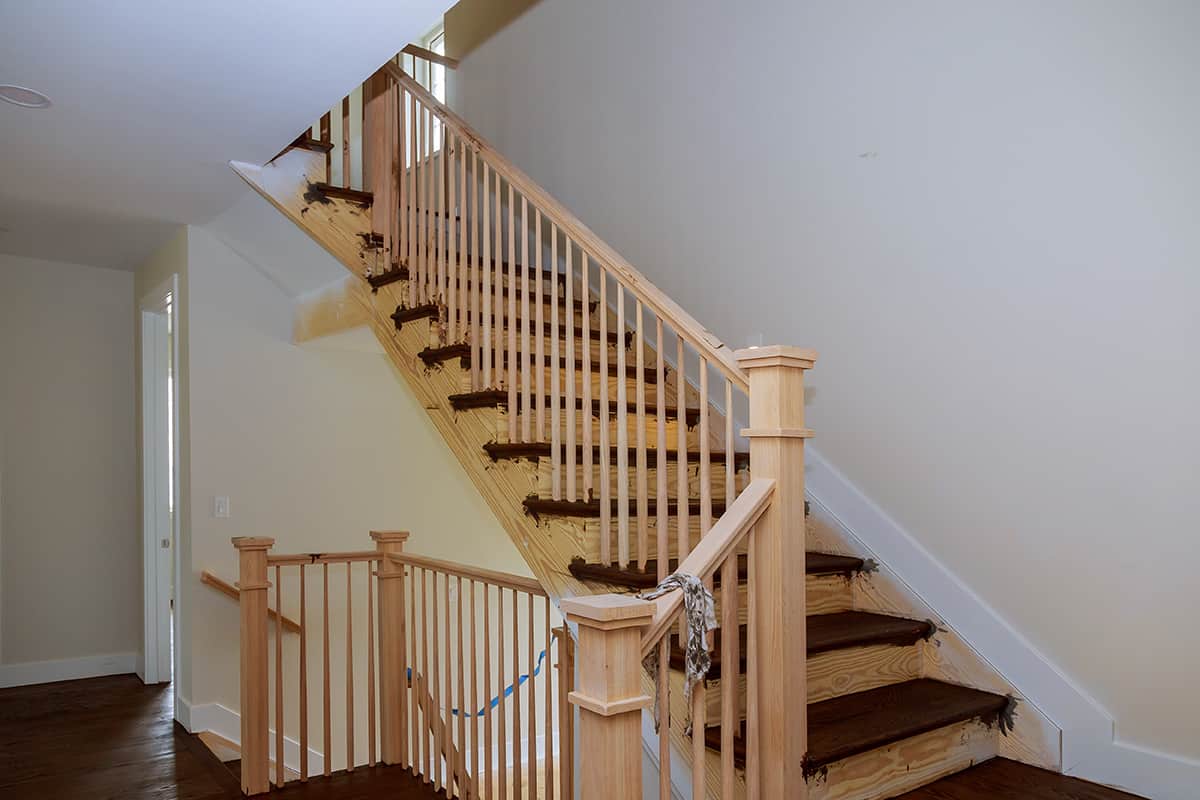 Oak Stair Banister